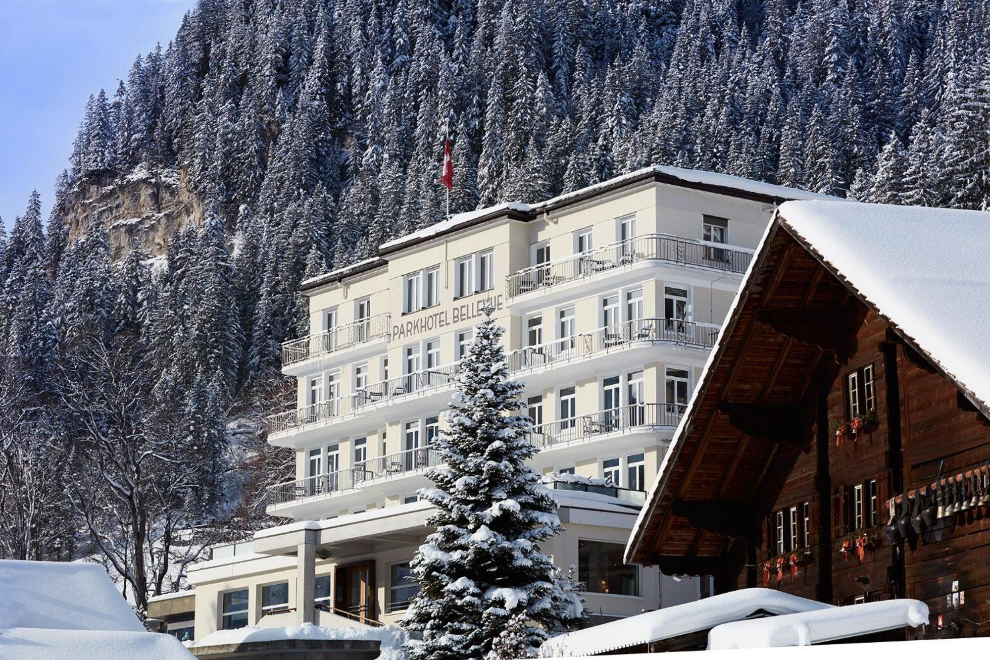 Bellevue Parkhotel&Spa - Relais&Châteaux Adelboden Exterior foto