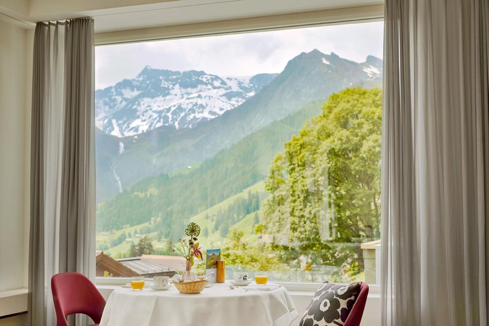 Bellevue Parkhotel&Spa - Relais&Châteaux Adelboden Exterior foto