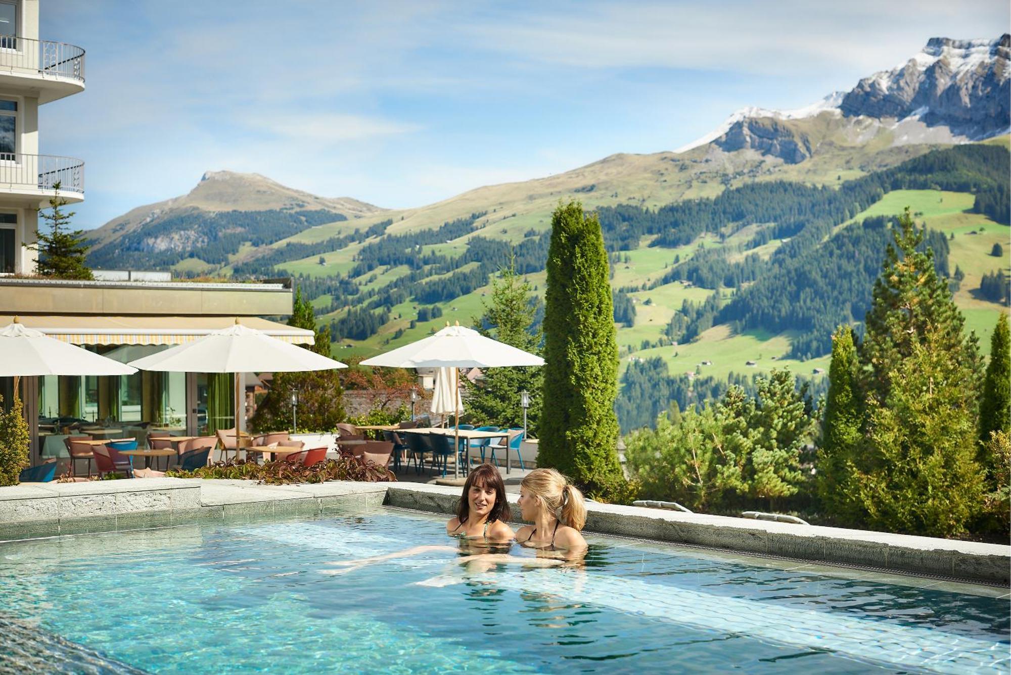 Bellevue Parkhotel&Spa - Relais&Châteaux Adelboden Exterior foto