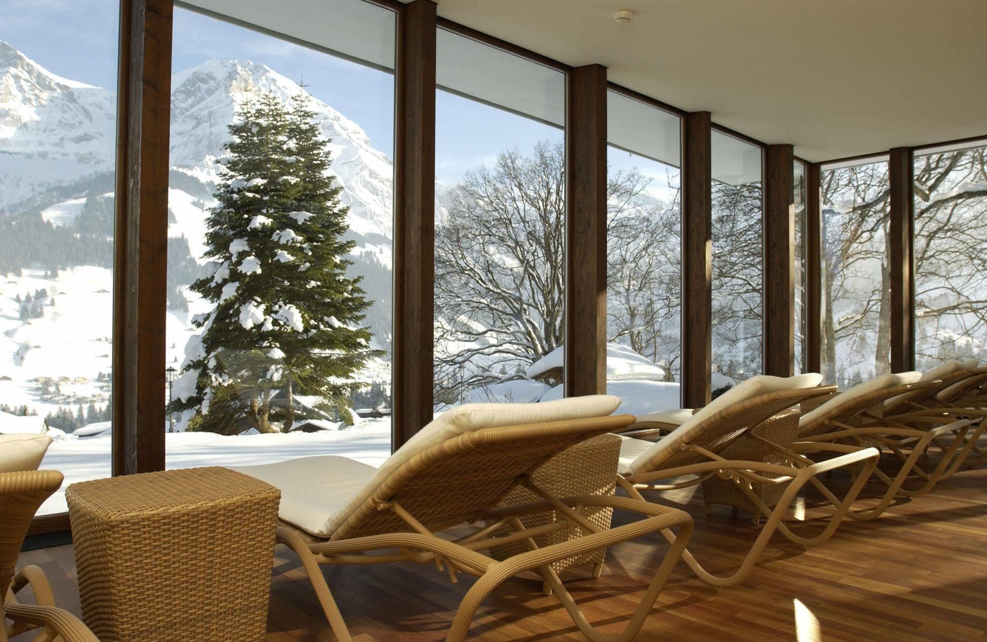 Bellevue Parkhotel&Spa - Relais&Châteaux Adelboden Exterior foto